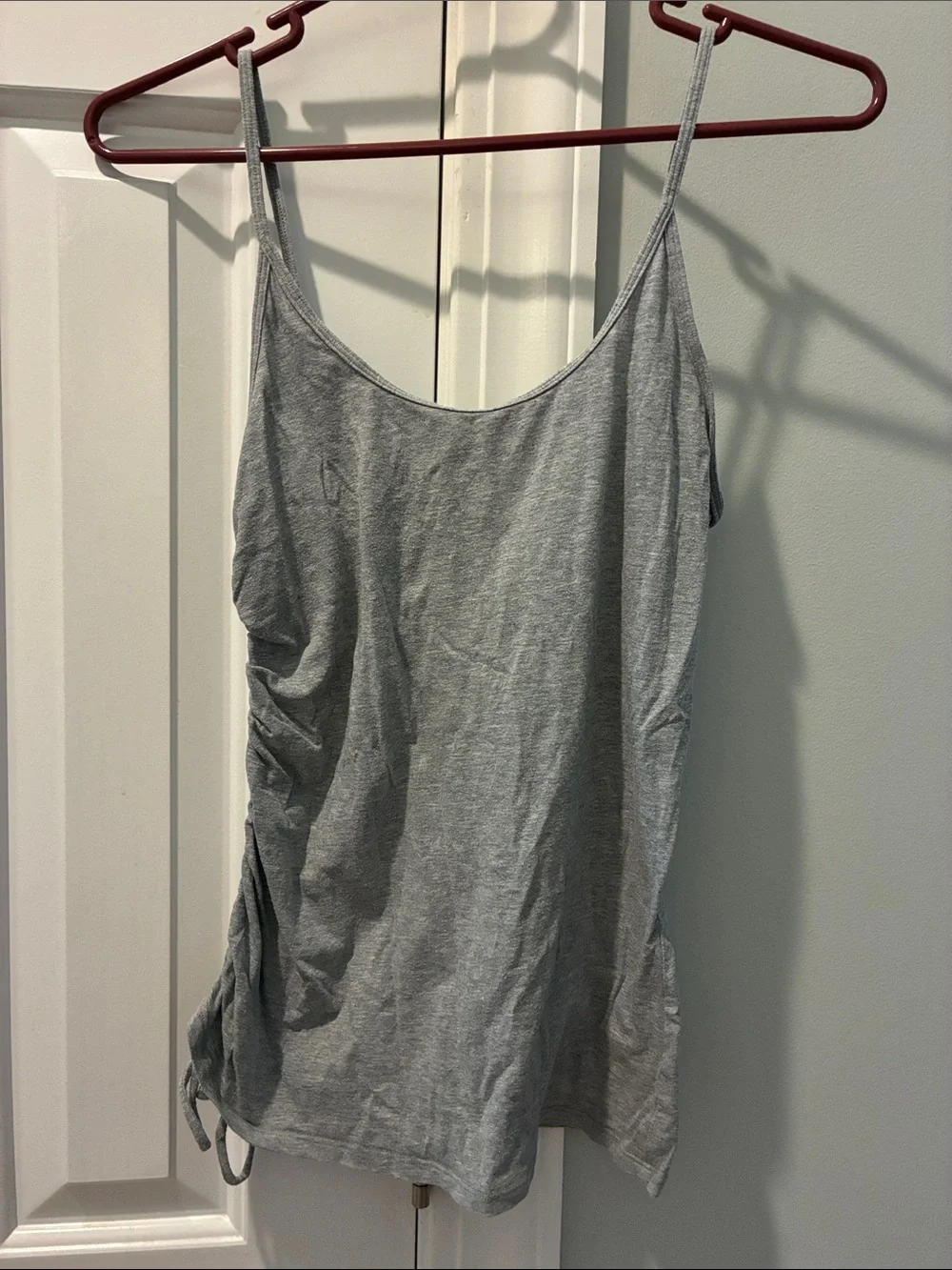 Lululemon Grey Spaghetti Strap Tank